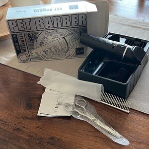 Grooming Kit - Black and Silver